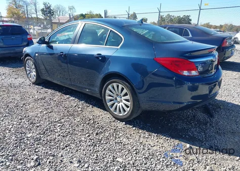 2011 Buick Regal Cxl Russelsheim из США, поврежденный, VIN W04GR5EC6B1092601